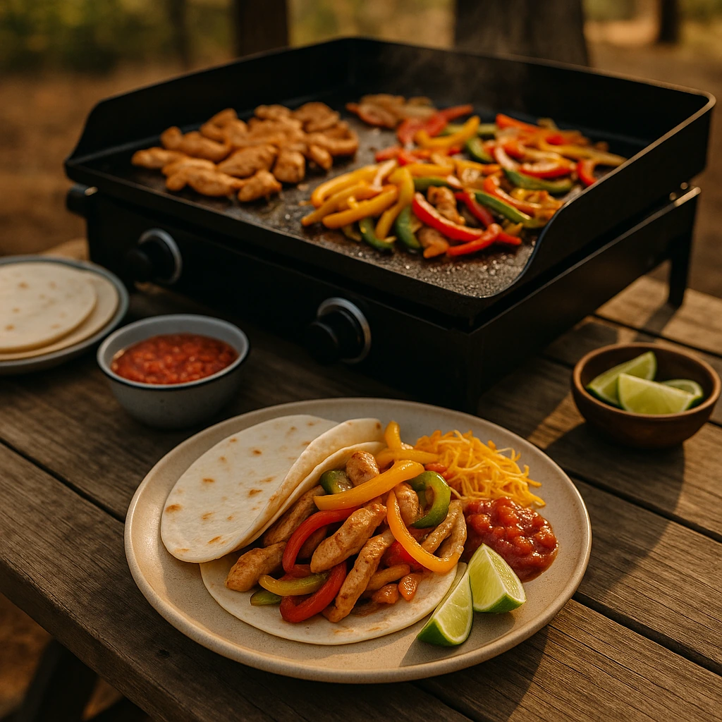 Blackstone Chicken Fajitas