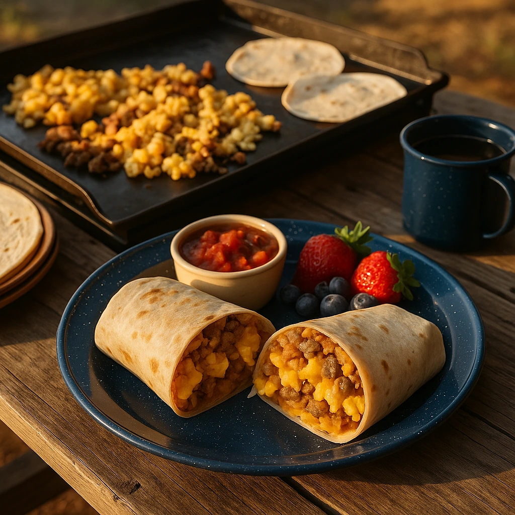 Blackstone Breakfast Burritos