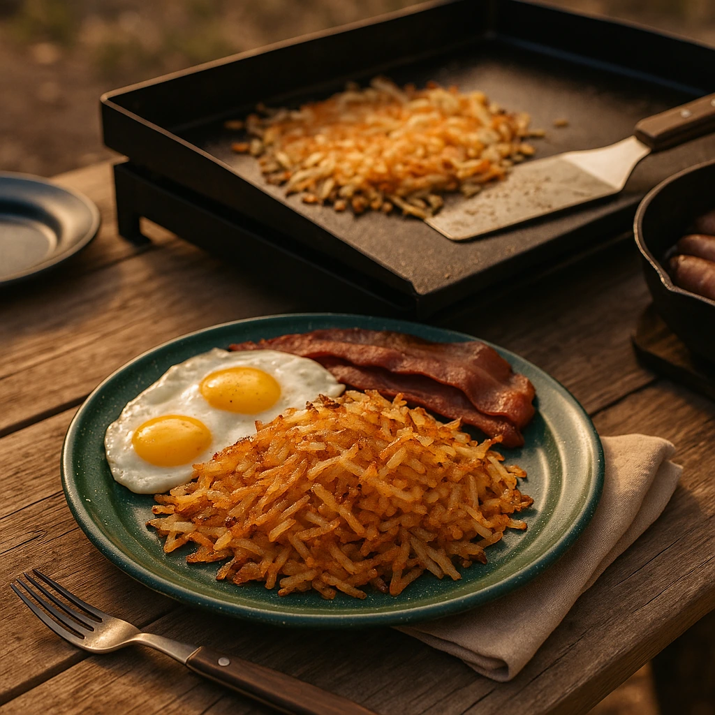 Crispy Blackstone Hash Browns