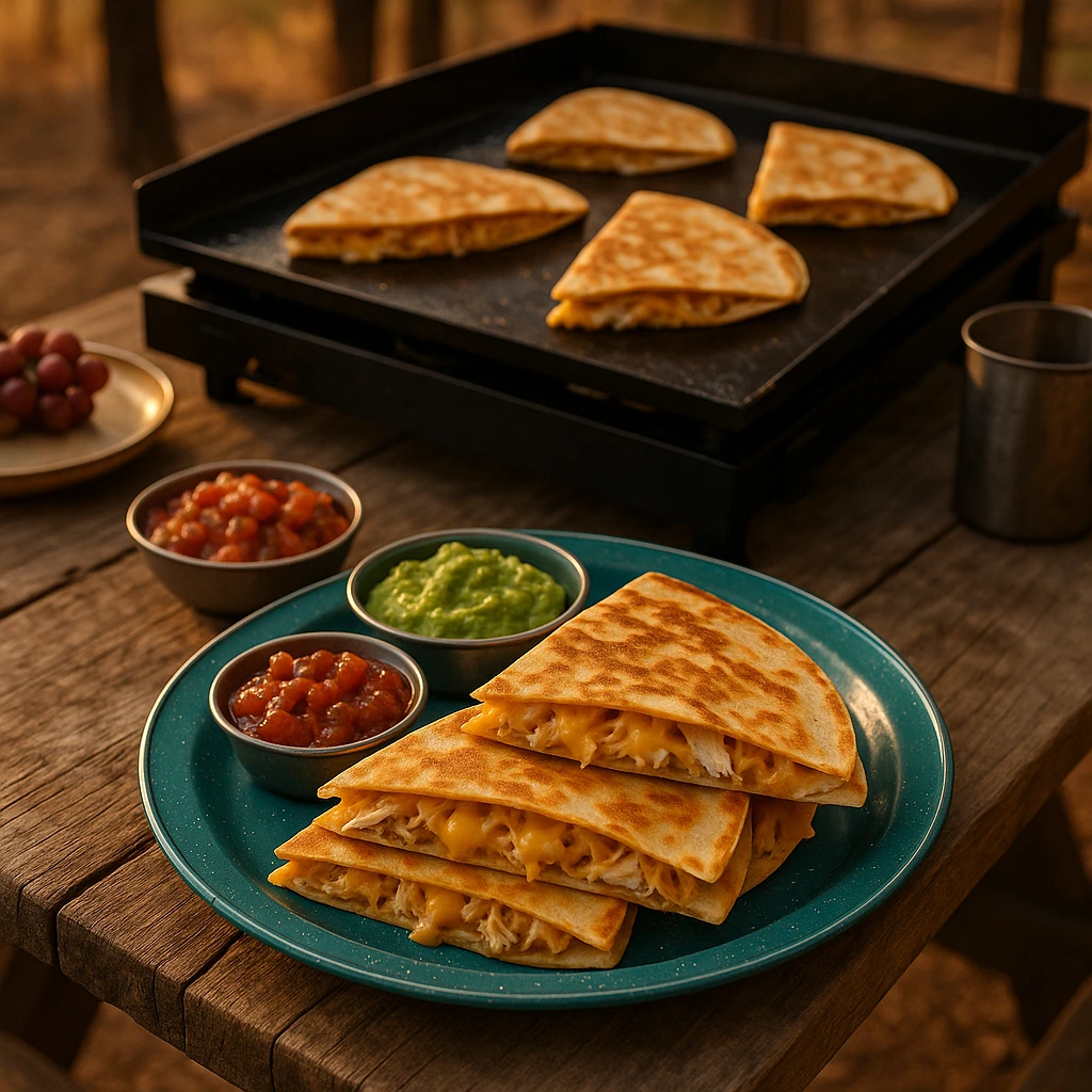 Cheesy Chicken Quesadillas