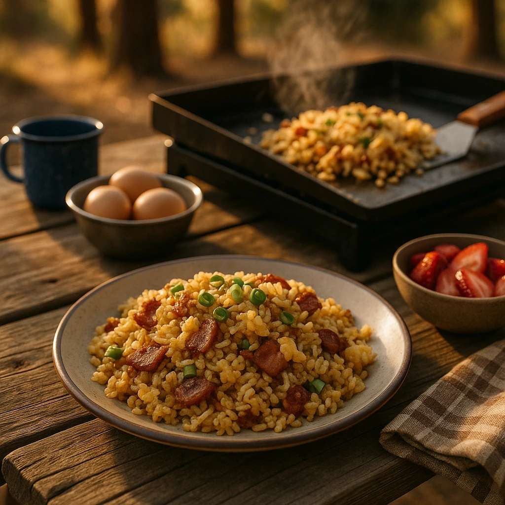 Blackstone Breakfast Fried Rice