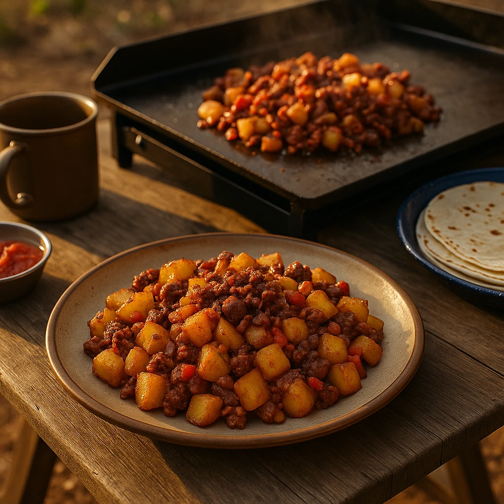 Chorizo Potato Skillet