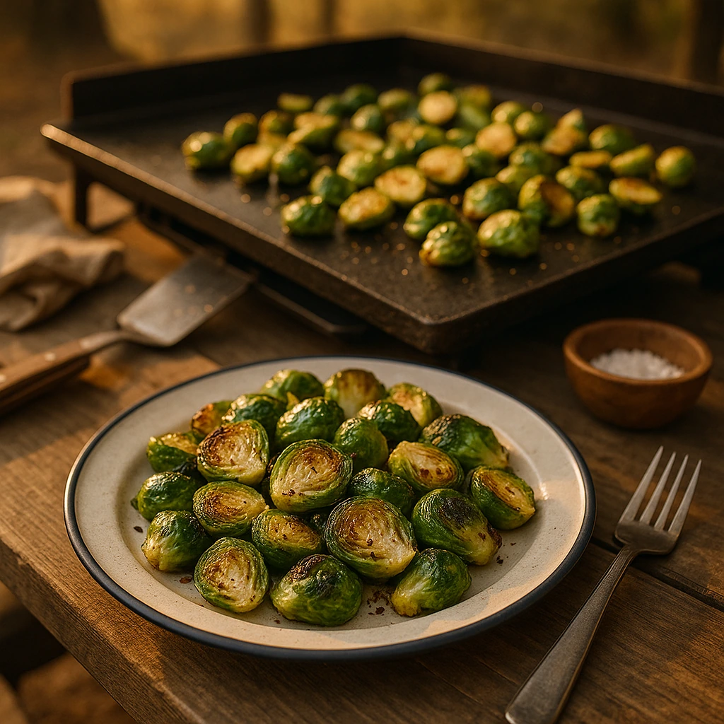 Griddled Brussels Sprouts