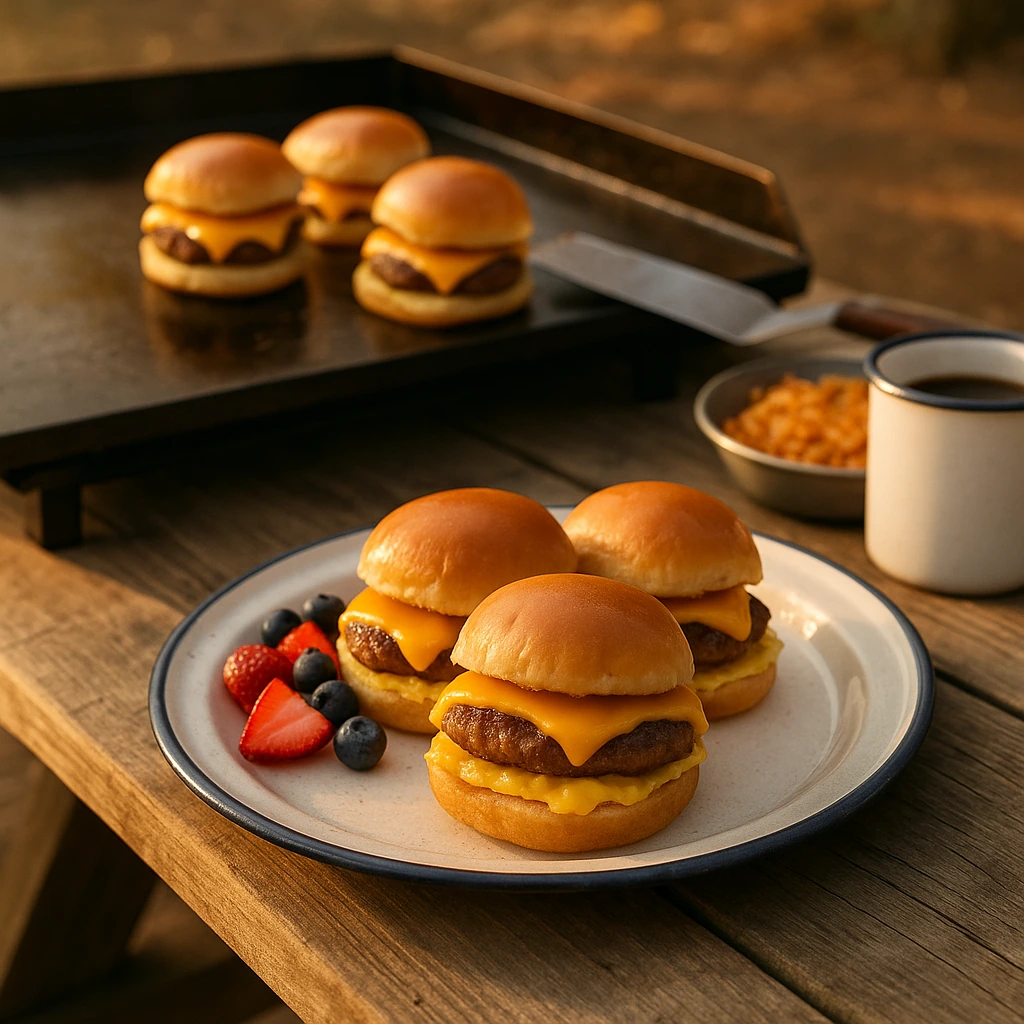 Blackstone Breakfast Sliders