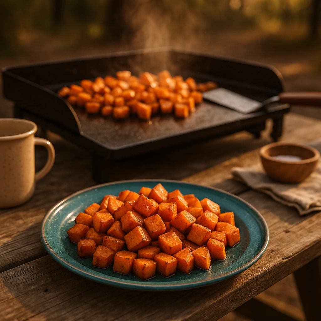 Griddled Sweet Potatoes
