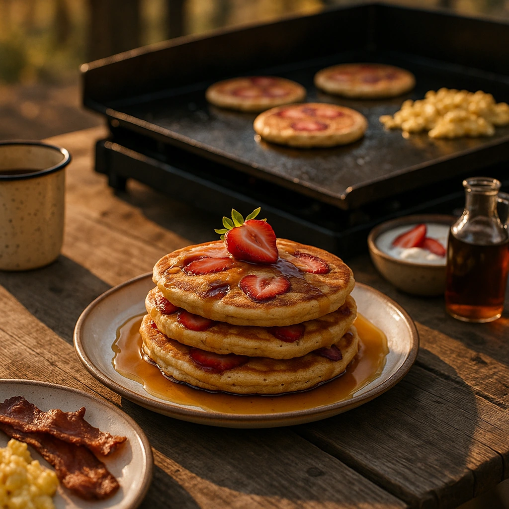 Strawberry Pancakes