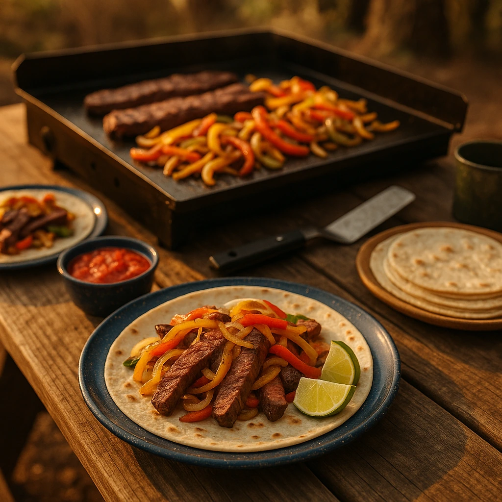 Blackstone Steak Fajitas