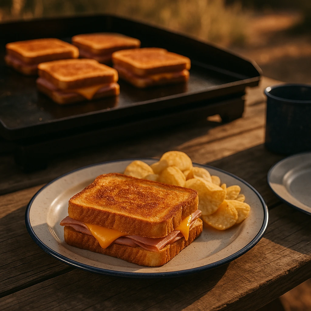 Grilled Ham and Cheese