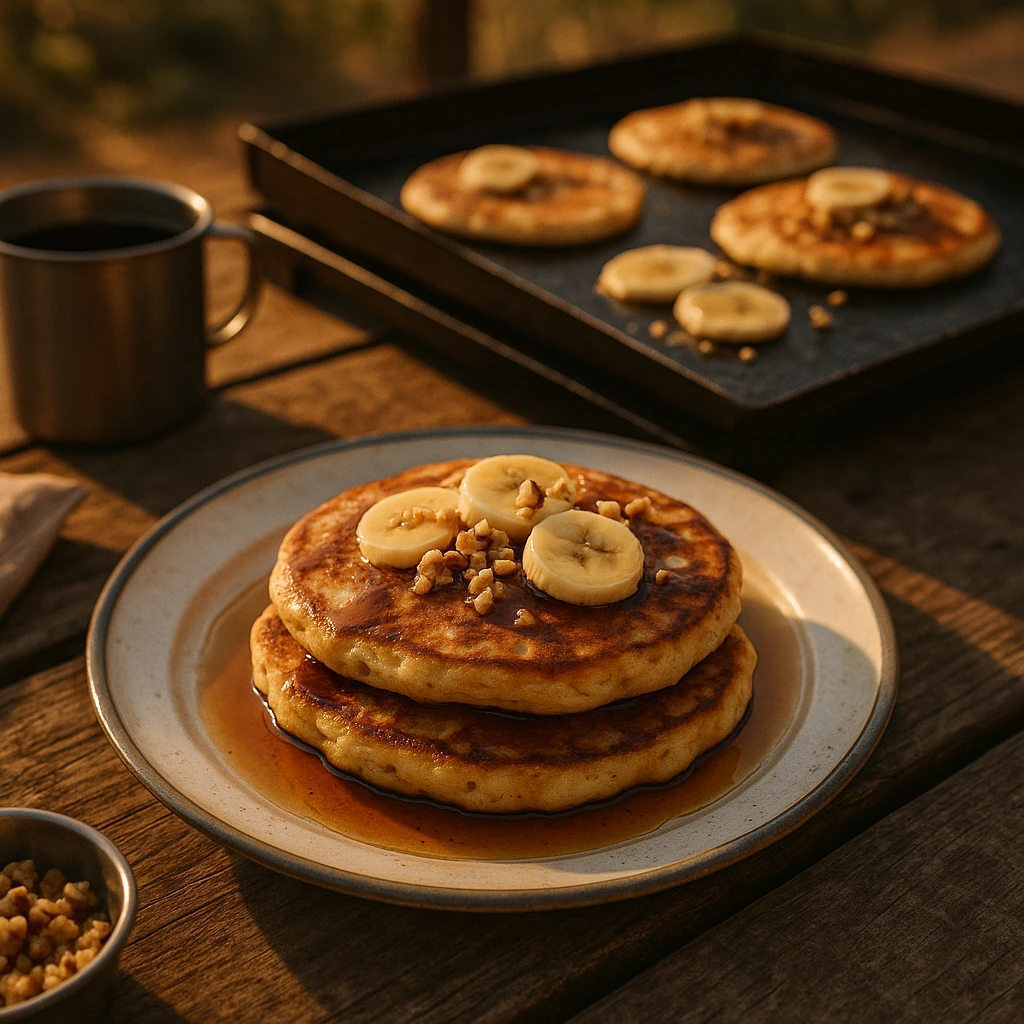 Banana Nut Pancakes