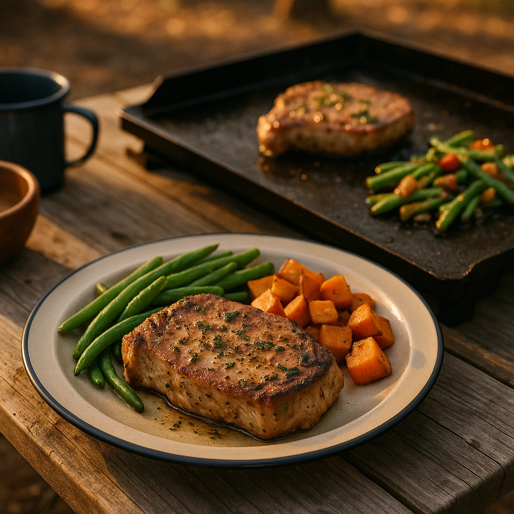 Garlic Herb Pork Chops