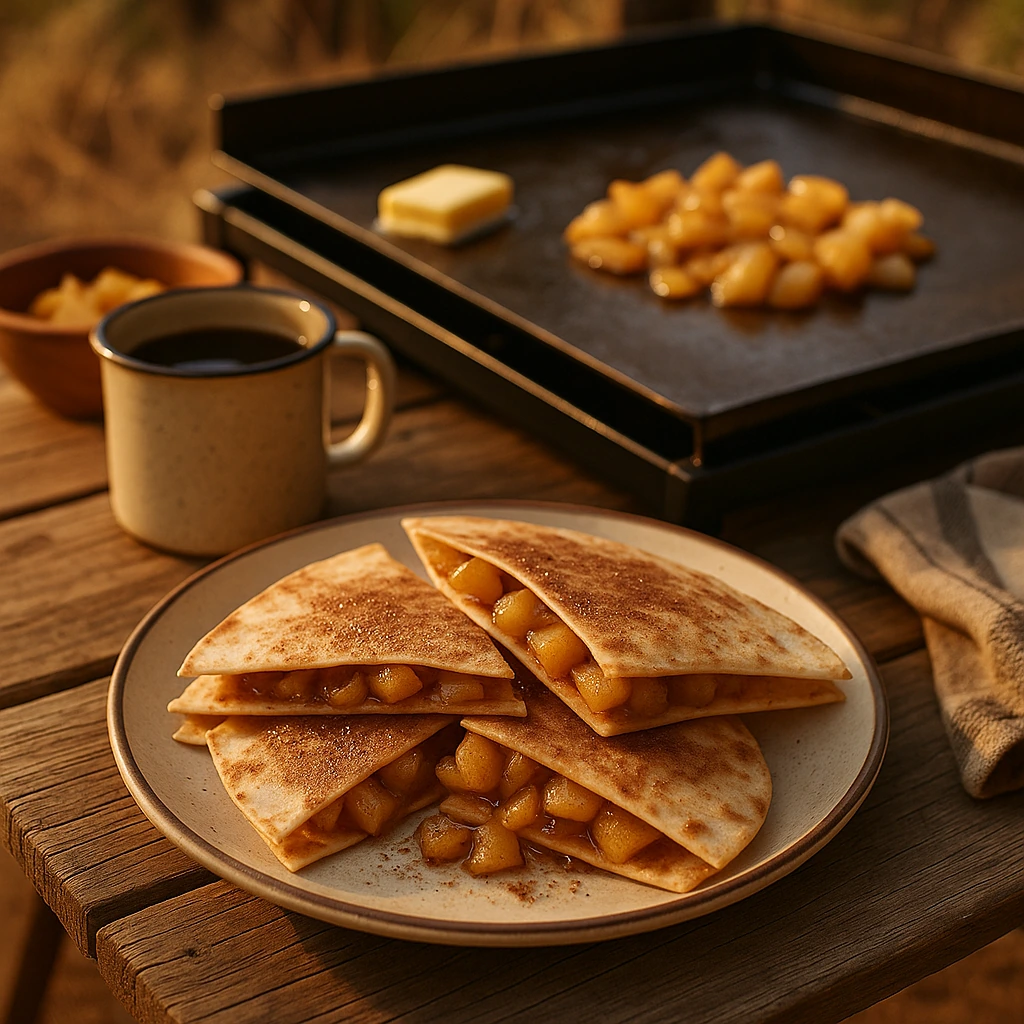 Cinnamon Apple Quesadillas