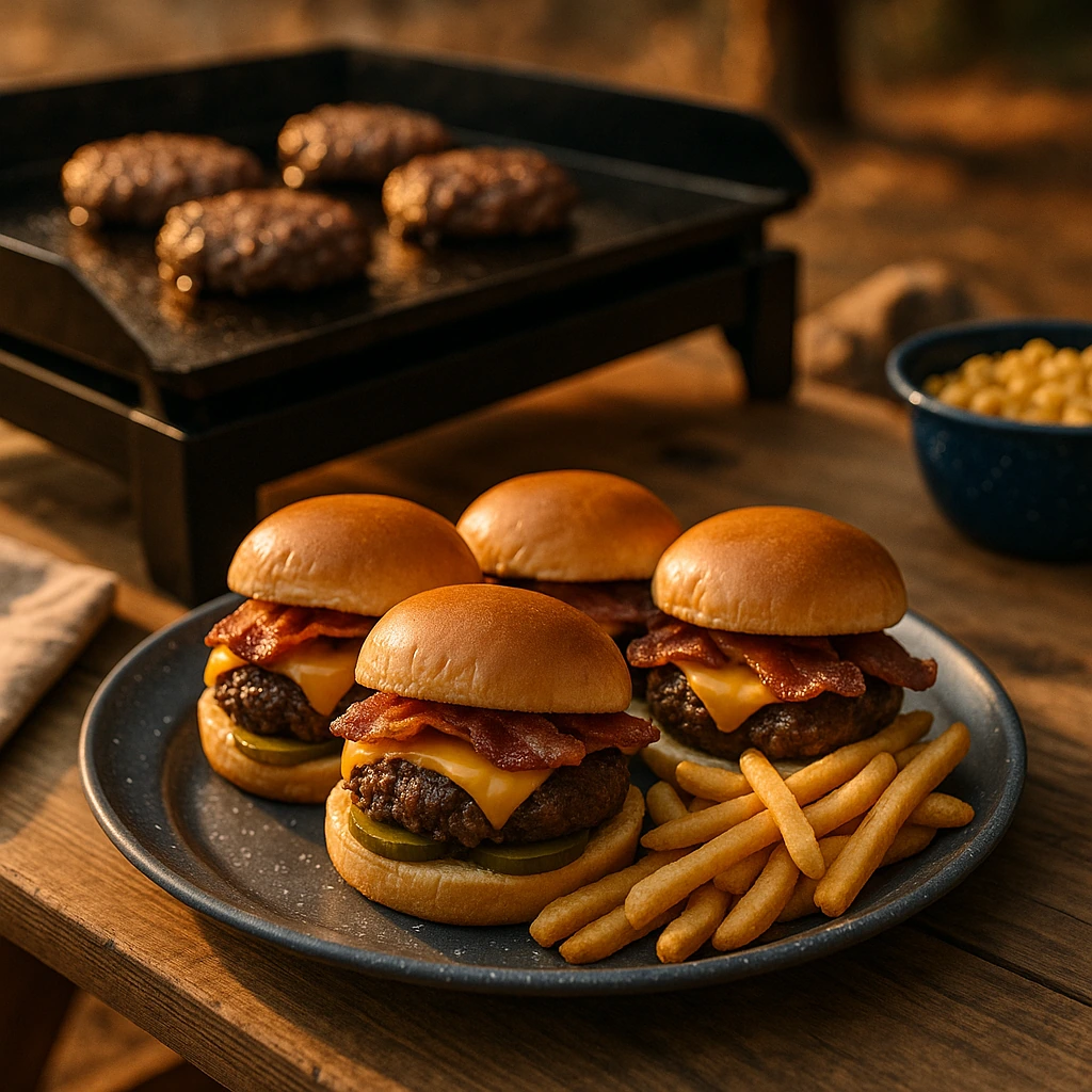 Bacon Cheeseburger Sliders