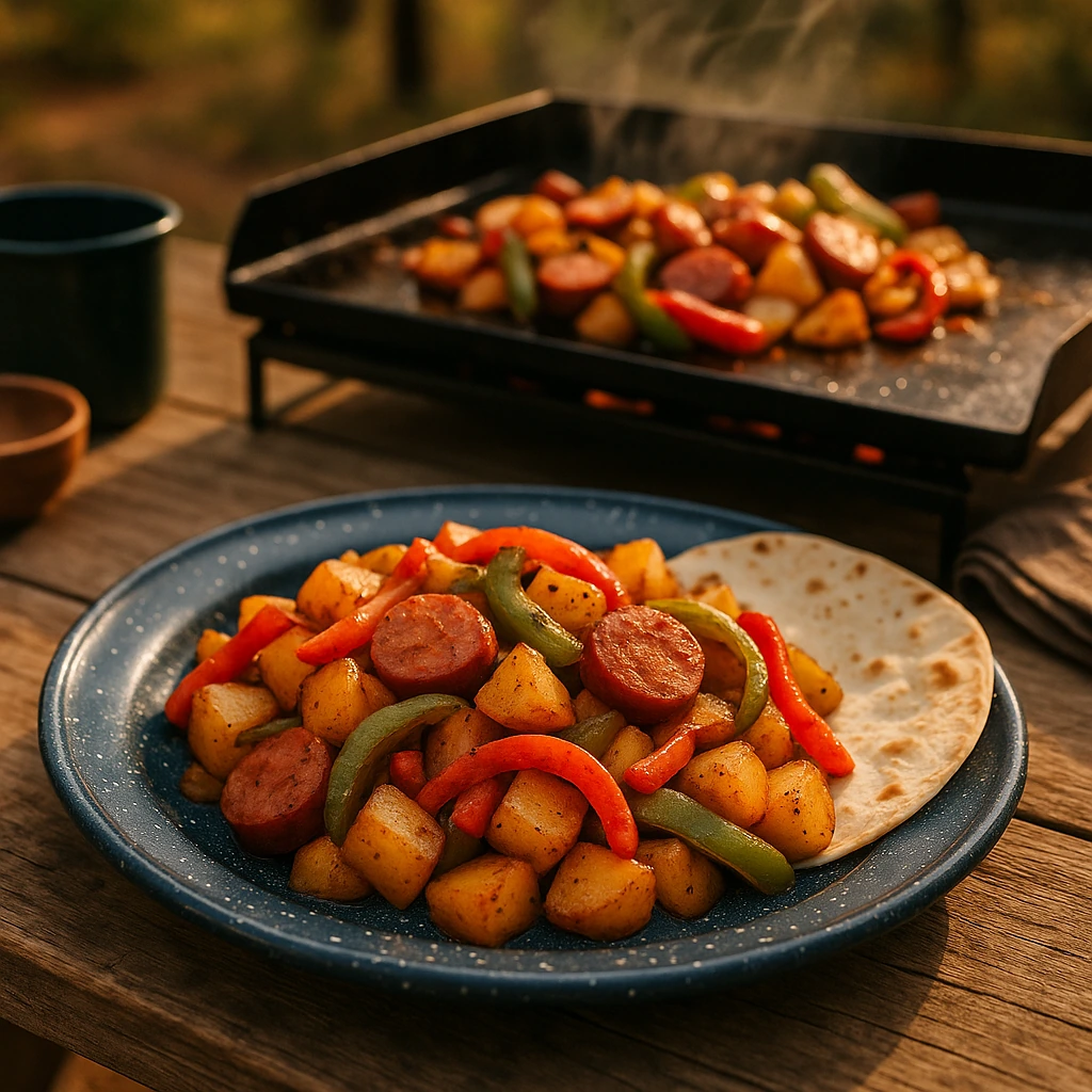 Cajun Sausage Skillet