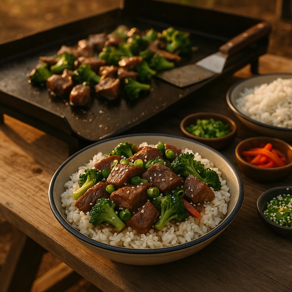 Teriyaki Steak Bowls