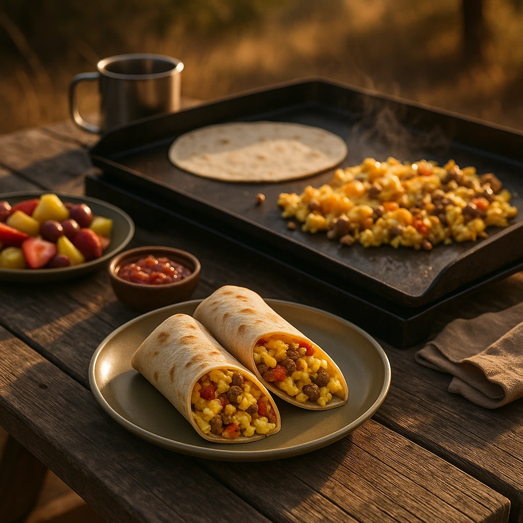 Camp Breakfast Wraps
