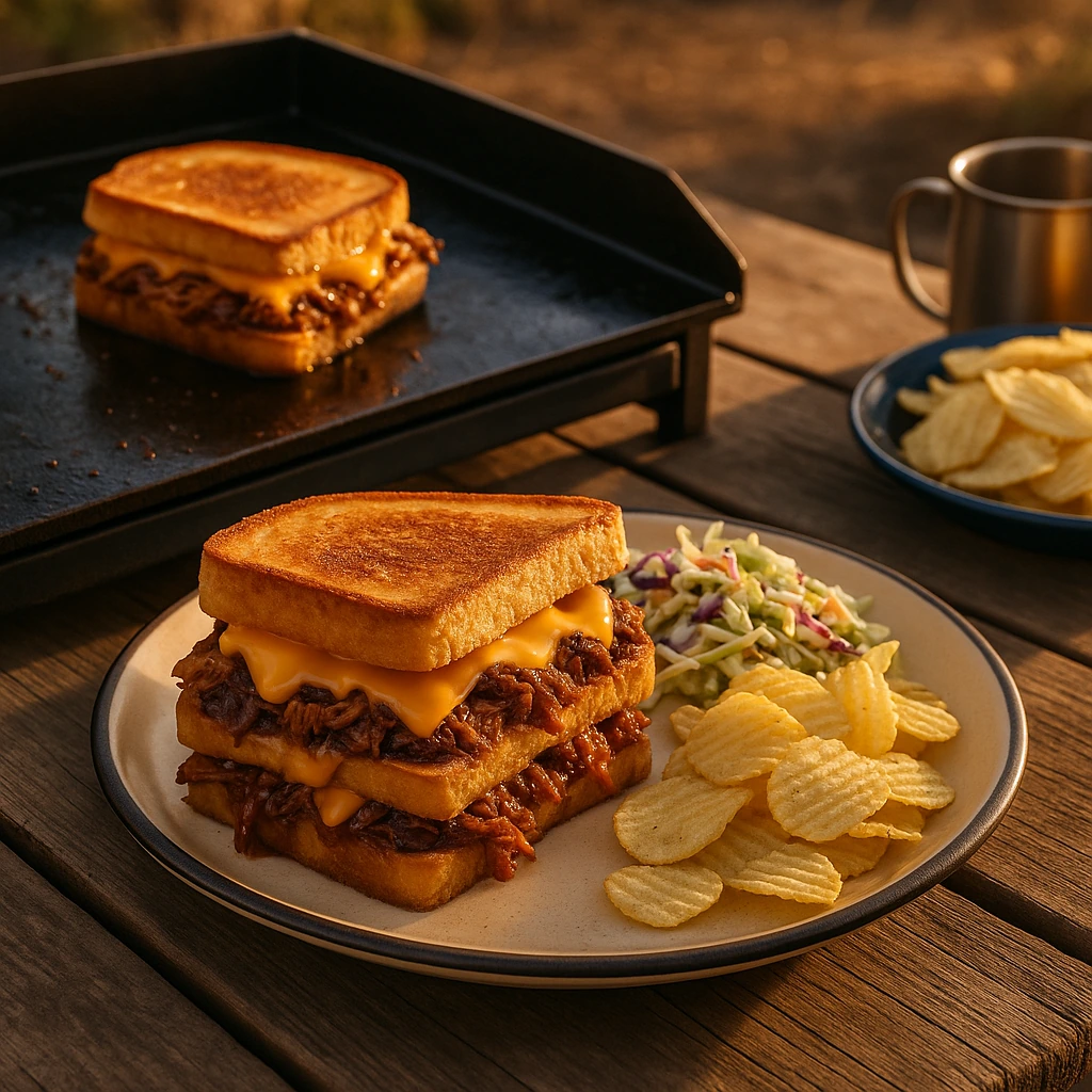 BBQ Pulled Pork Melts