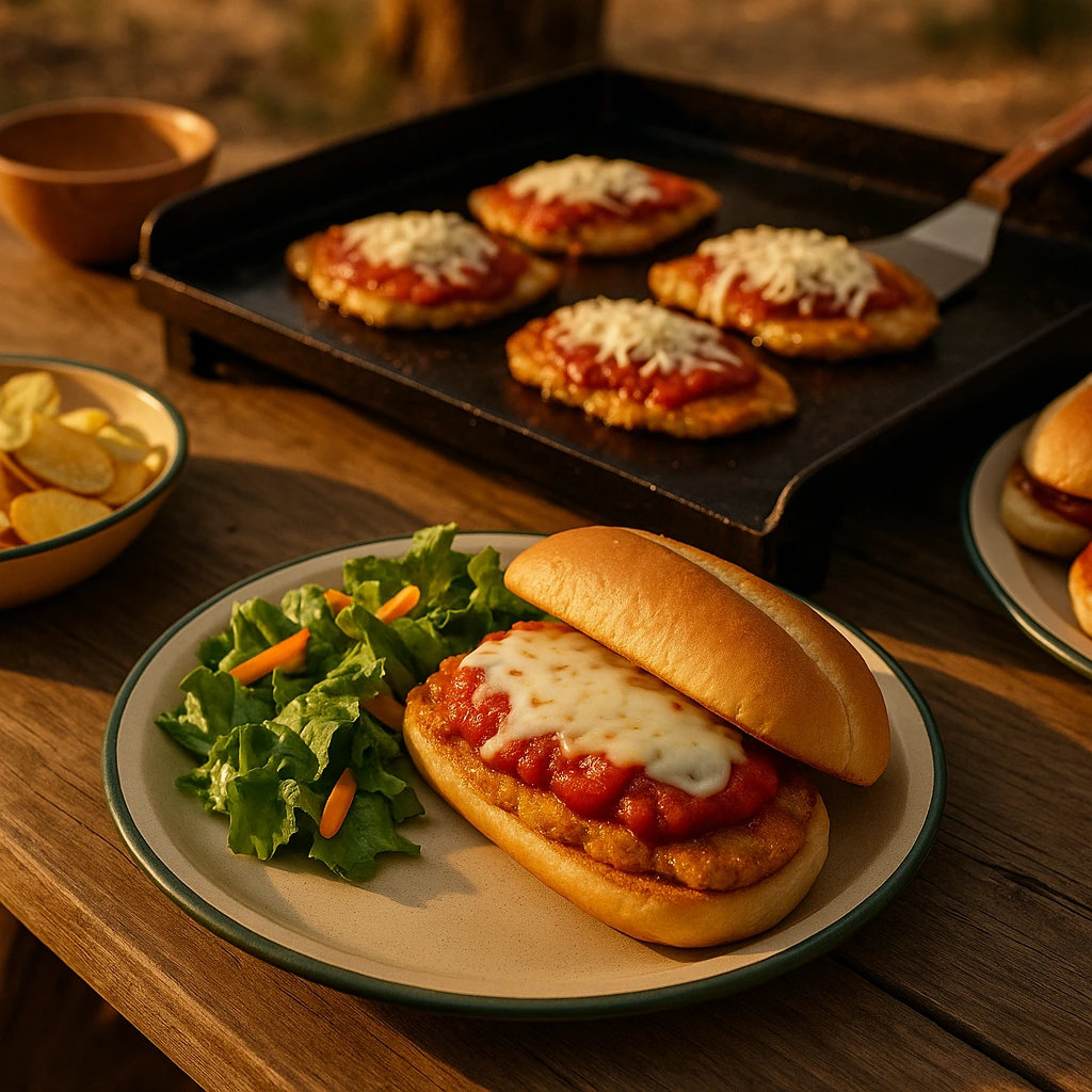 Chicken Parmesan Sandwiches