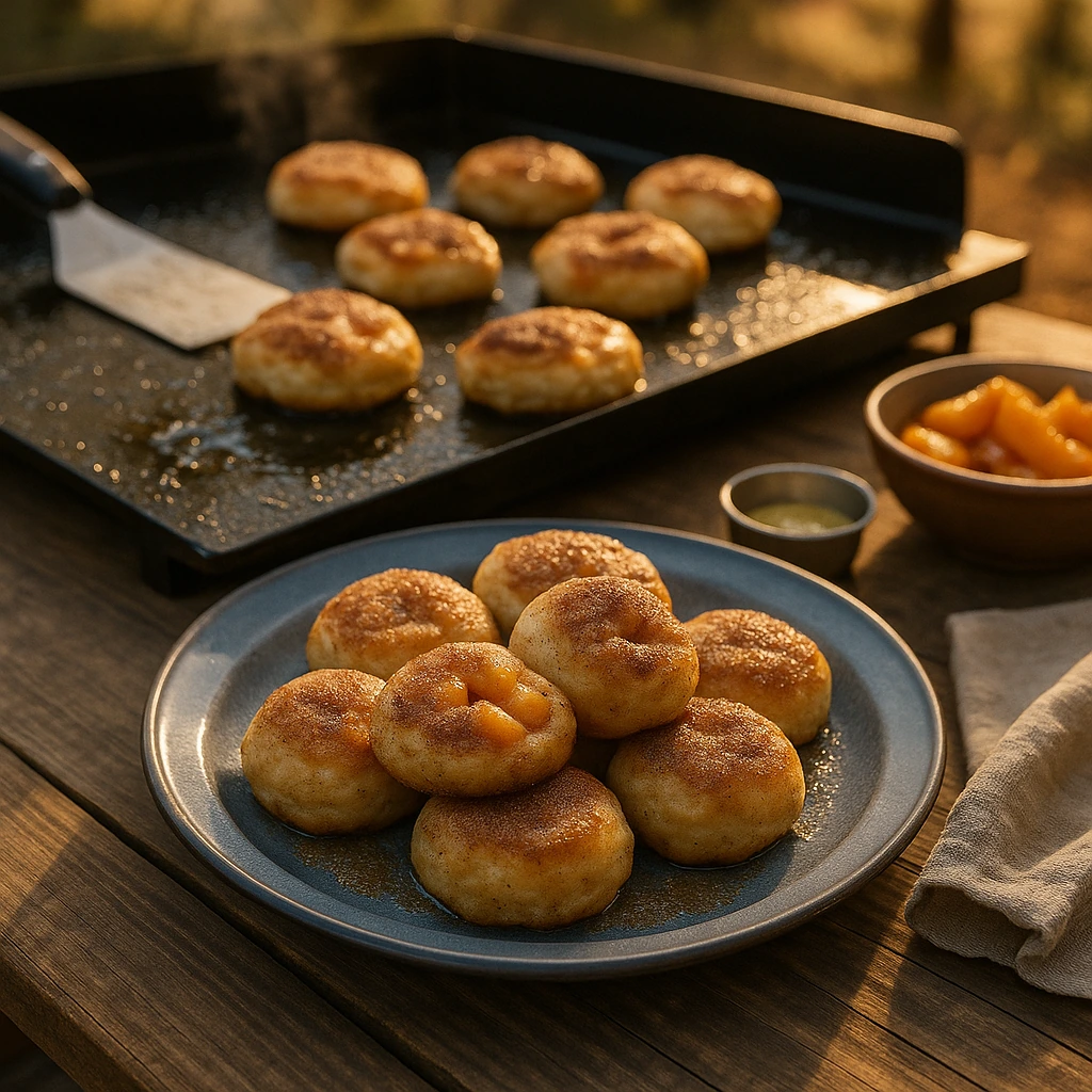 Camp Peach Cobbler Bites