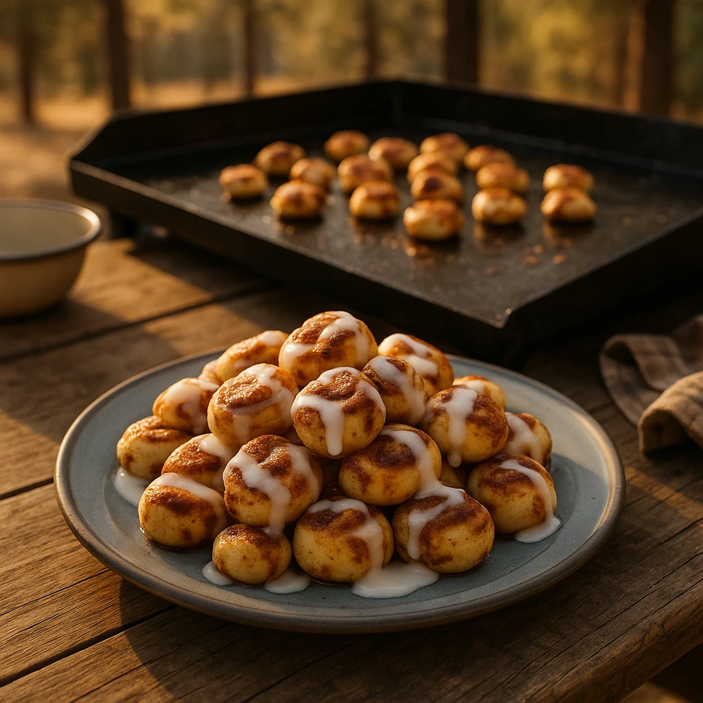 Camp Cinnamon Roll Bites