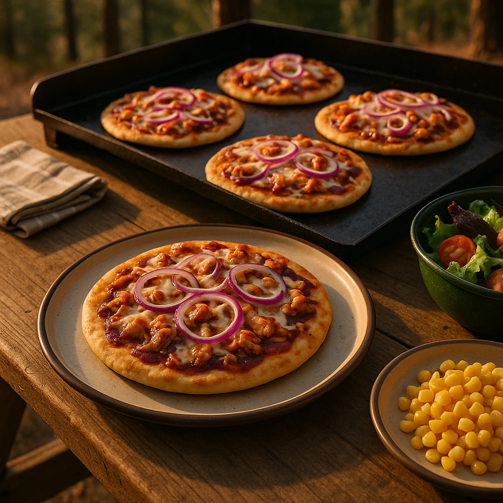 BBQ Chicken Flatbreads