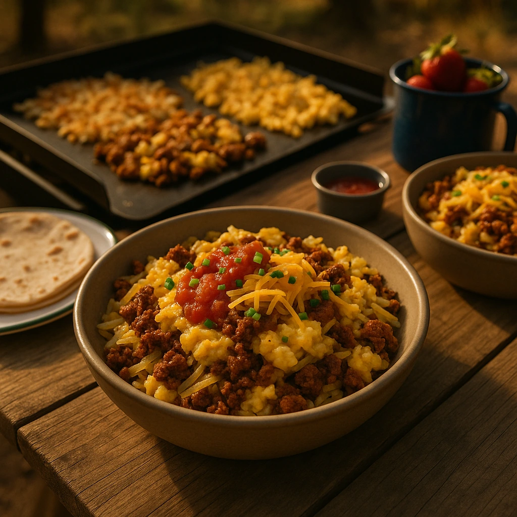 Chorizo Breakfast Bowls