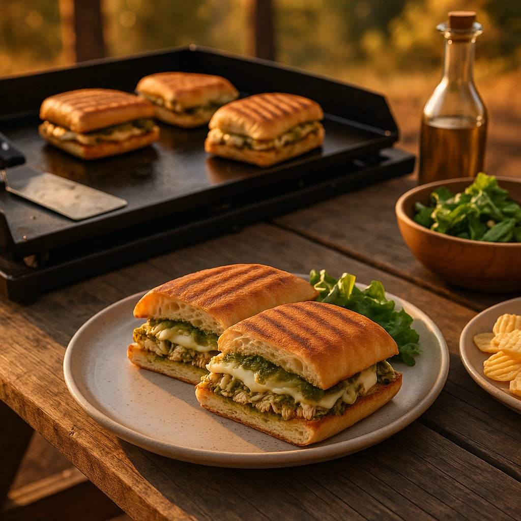 Pesto Chicken Panini