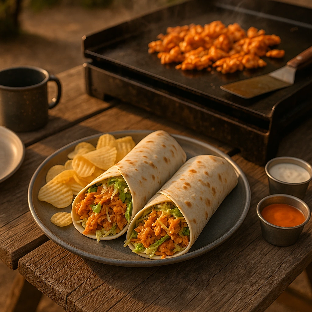 Buffalo Chicken Wraps