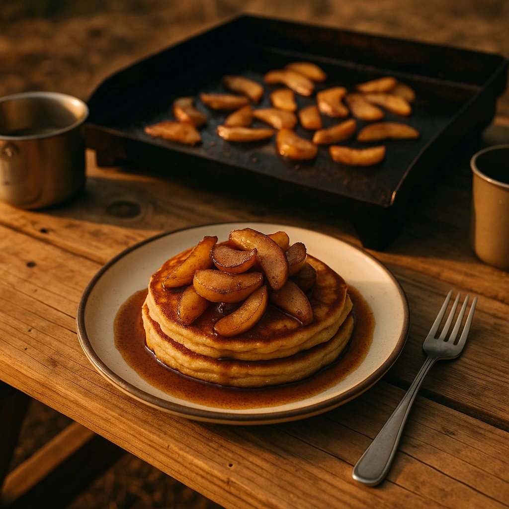 Griddled Cinnamon Pears