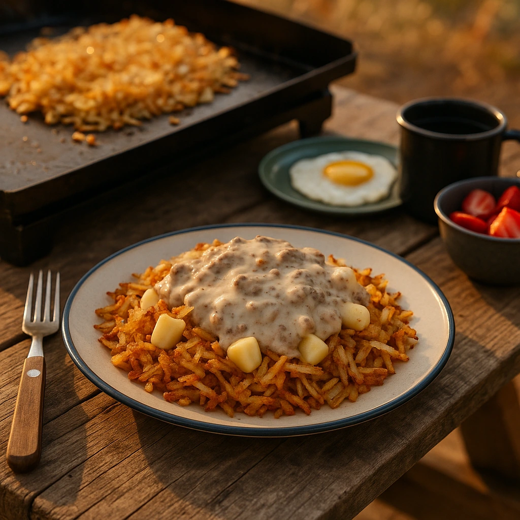 Skillet Breakfast Poutine