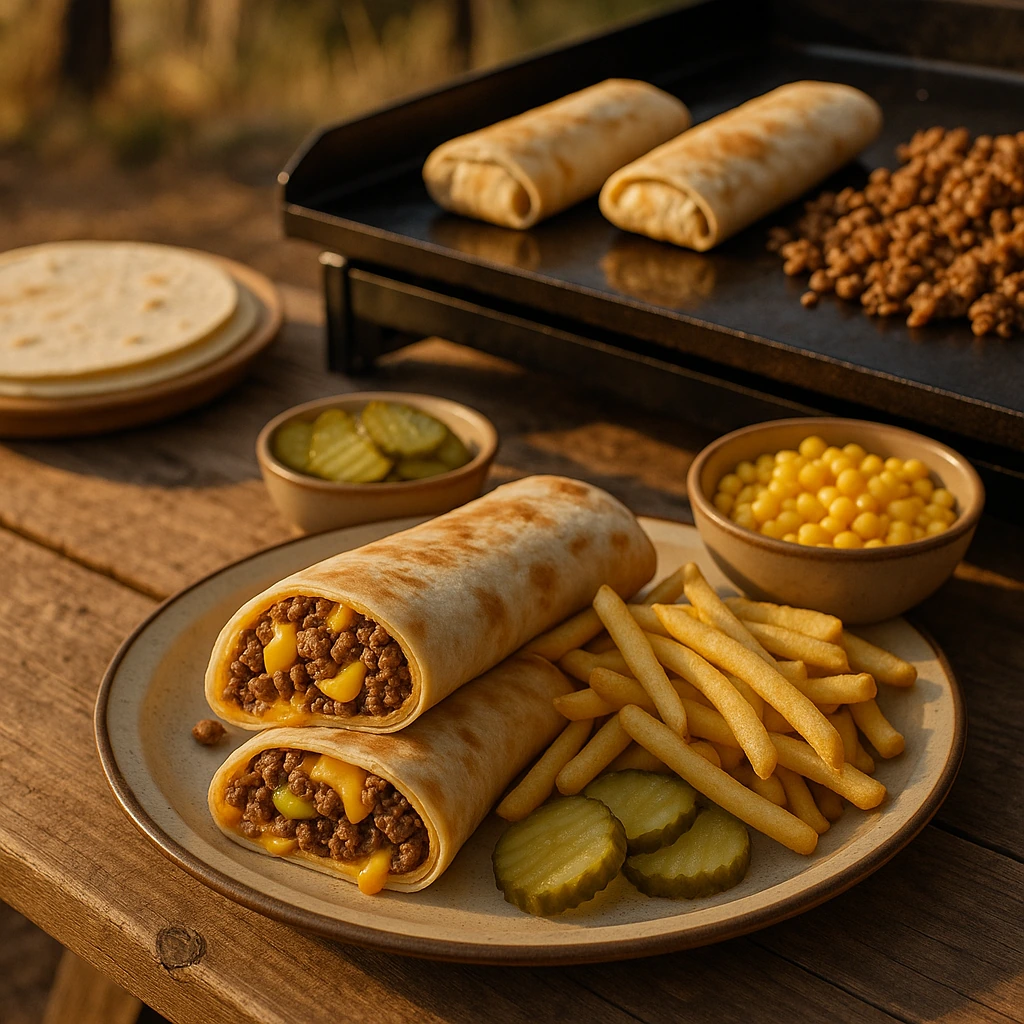 Cheeseburger Wraps