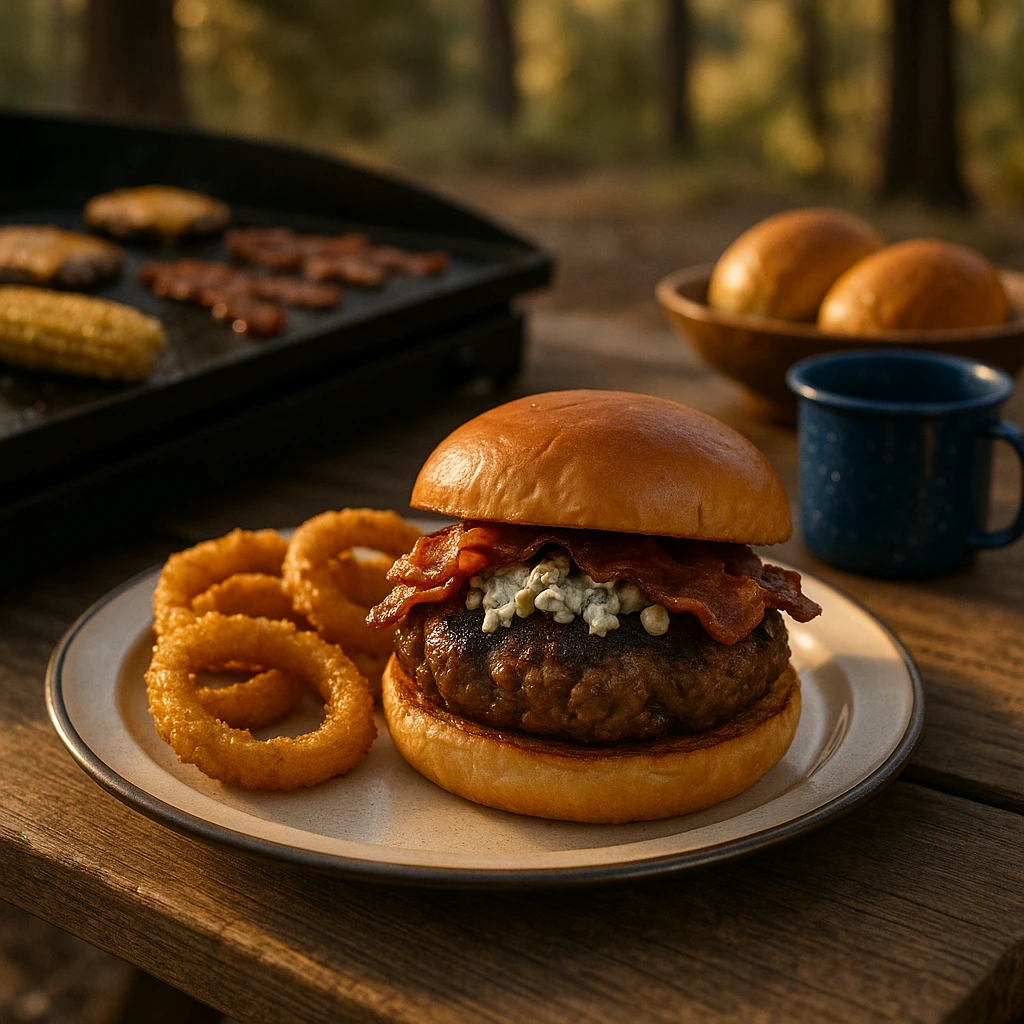 Bacon Blue Burgers