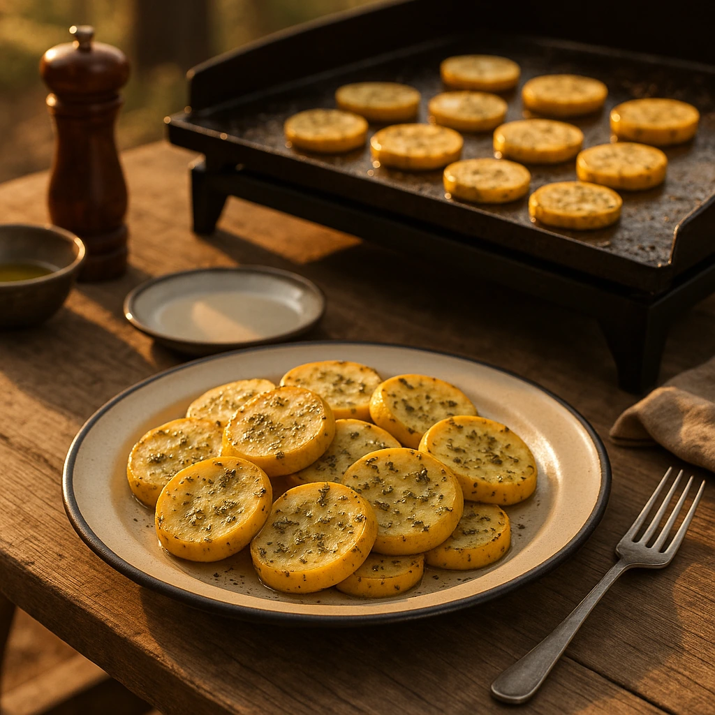 Griddled Summer Squash