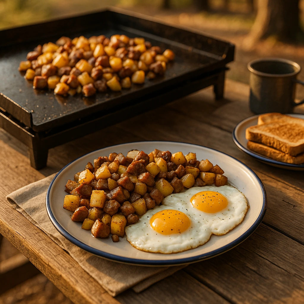 Sausage Apple Hash