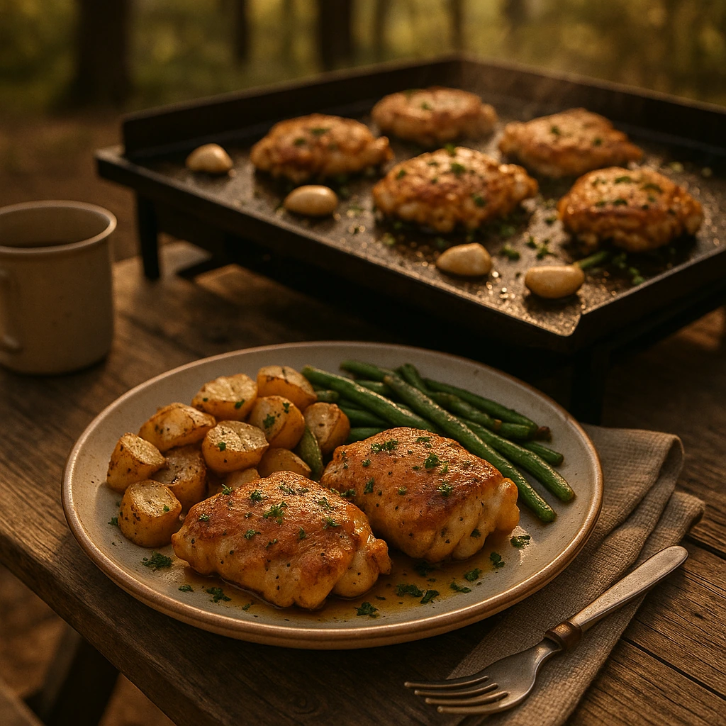 Garlic Butter Chicken Thighs